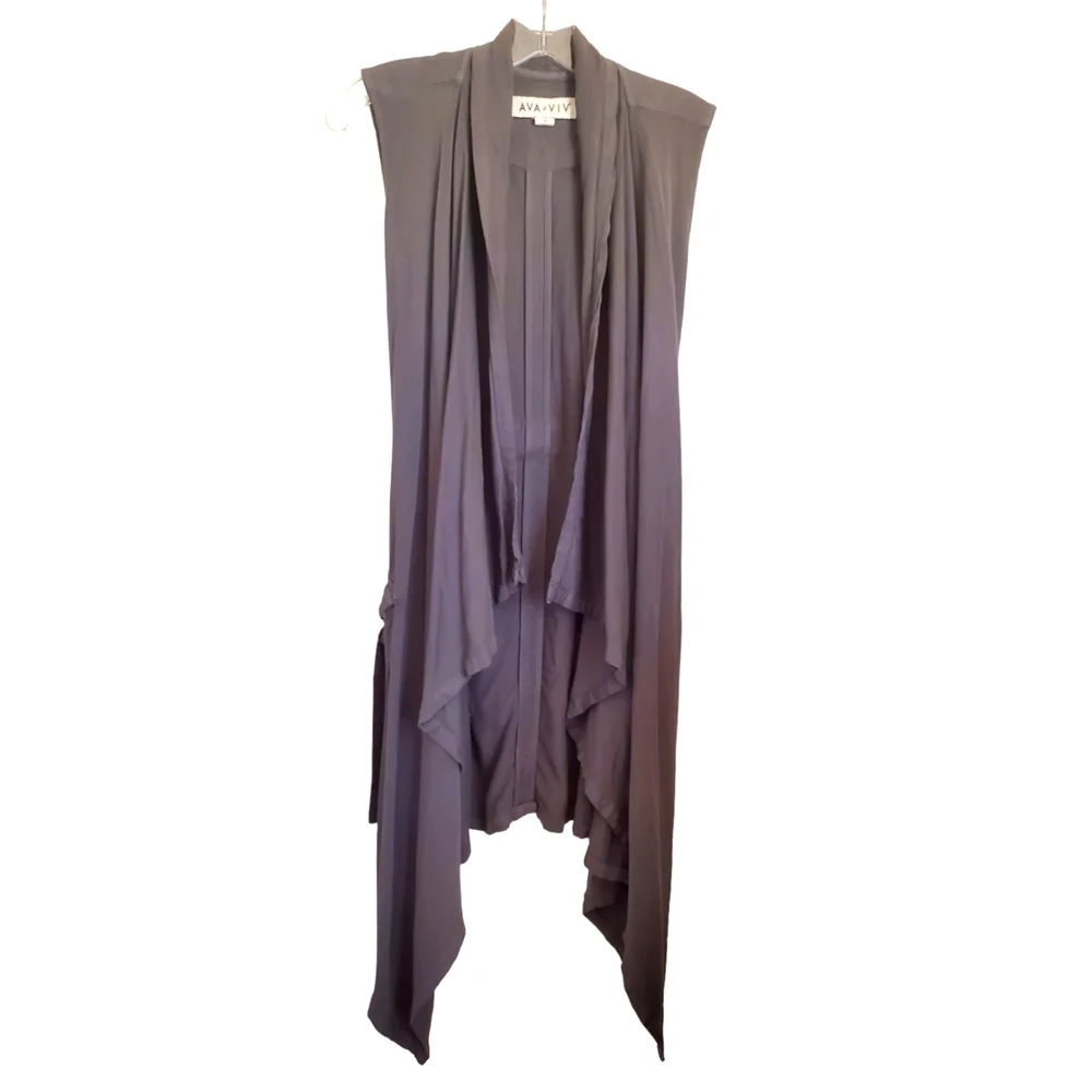 Super Soft Ava & Viv Duster Vest - Picture 1 of 8